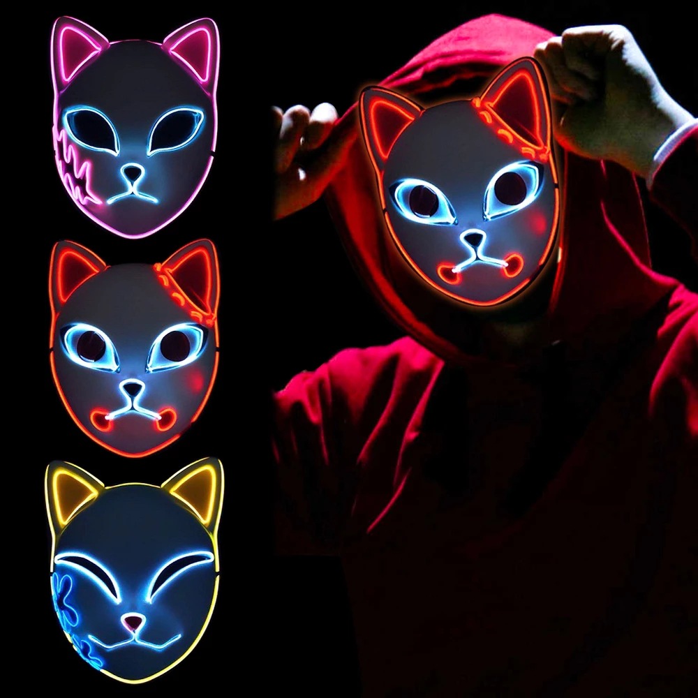 Anime LED Cat Mask