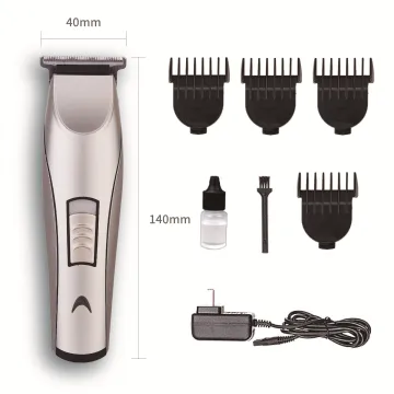 Professional Rechargeable Wireless Barber Clippers for Men