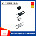No. 8 luggage zipper head