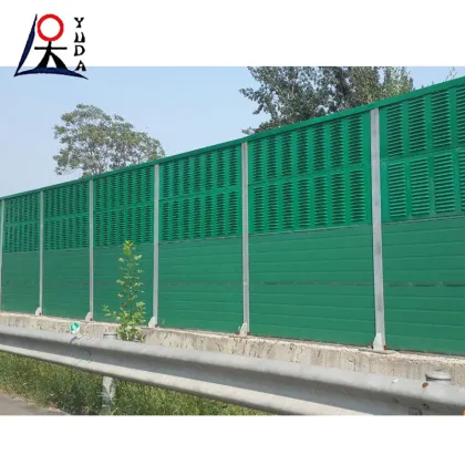 Highway Sound Barrier Transparent Soundproof Noise Wall