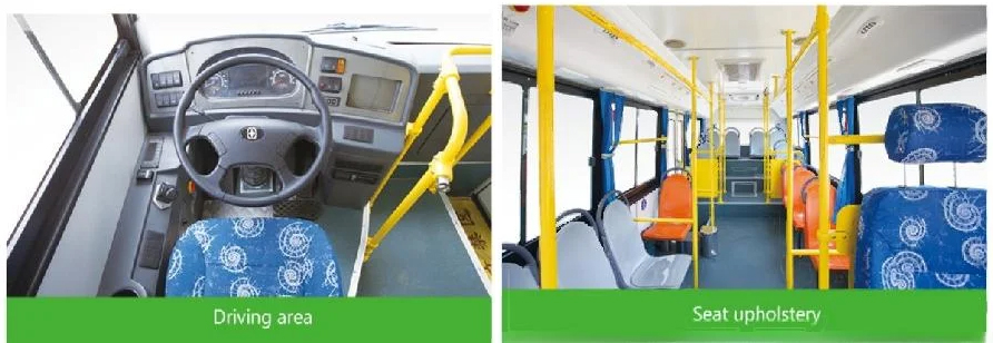 City bus Yaxing 6m electric bus