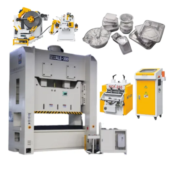 Double Crank H Frame Press for Tin Foil Box Production Line