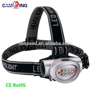 8+2 LED Headlamp 3xAAA Batteries