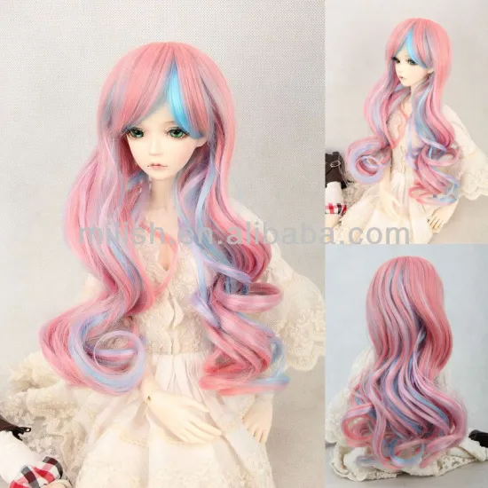 Cute wholesale BJD doll wig for american girl doll BJDW-0050