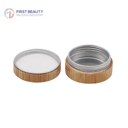 Face Cream Containers Bamboo Cream Jar