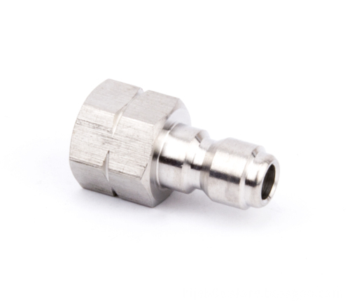 High Quality 1/4\" FNPT x 1/4\" QC Stainless Steel Coupler for Pressure Washer