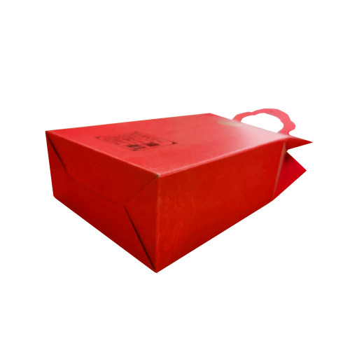 Portable Strong Corrugated Material paper wine gift box
