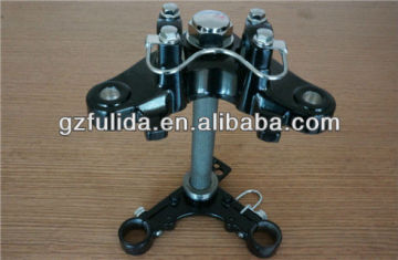 Motorcycle steering stem and up connecting board
