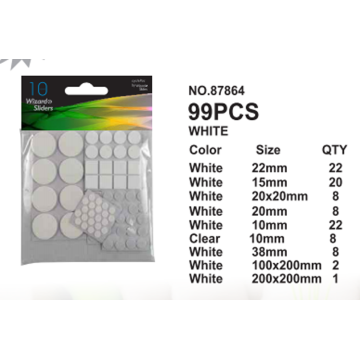 Many sizes felt pads set