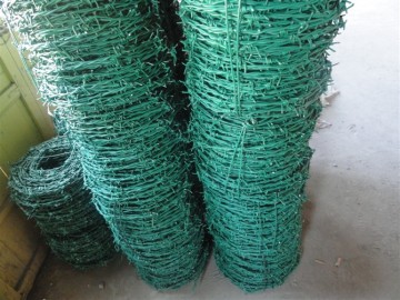 PVC PE coated barbed wire