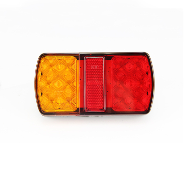 12LED 24V Car Trailer Truck Rear Tail Lights - Brake & Turn Indicators for Caravans & Utes