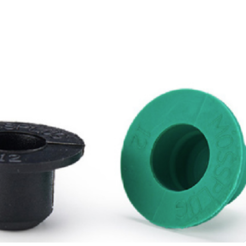 Black PVC TPR vinyl plastic Moss Plugs