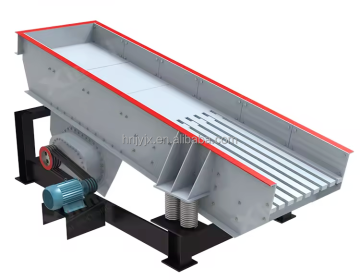 Low Energy Consumption Electric Motor Diesel Vibrating Feeder for Stone and Quartz Crushing Lines