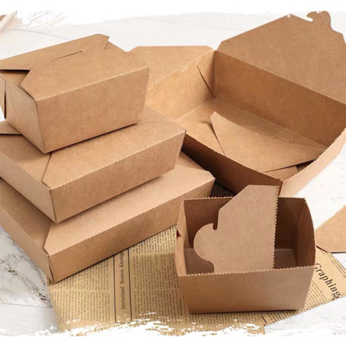 Disposable Kraft Take Away Salad Box