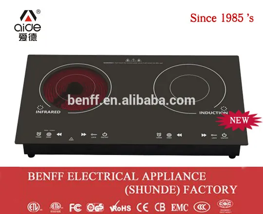 Brand new Induction cooker and ceramic infrared heater stove kitchen appliance
