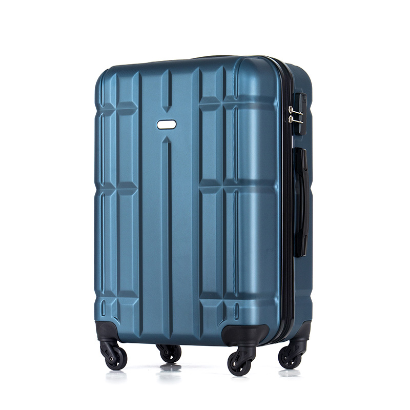Vente en gros de bagages à double fermeture à glissière en ABS pour voyage