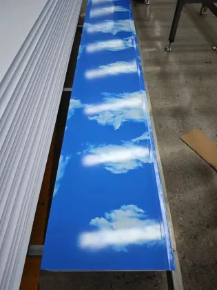 Sky Pattern PU Insulated Panel for Interior and Exterior Wall Decoration