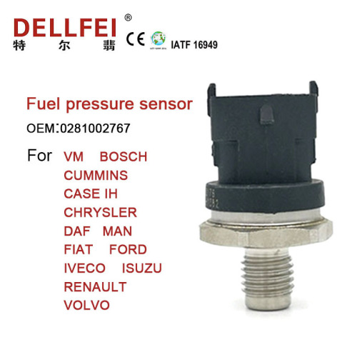 Sensor de pressão do trilho de combustível Sorento 0281002767 forcummins fiat