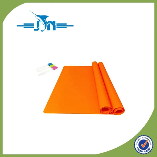 Plastic silicone dish drying mat with CE certificate