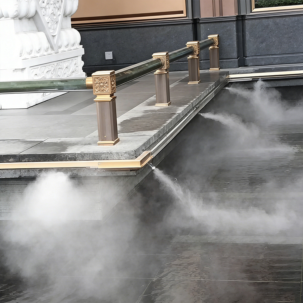 outdoor water feature