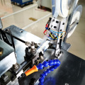 Automatic Nylon Zipper Film Welding And Punching Machine