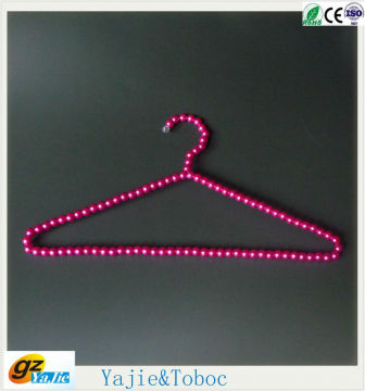 beautiful plastic pearl clothes hanger