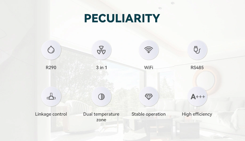 Sacon Air Heat Pump Space Heating and Domestic Hot Water Use R290 Refrigerant