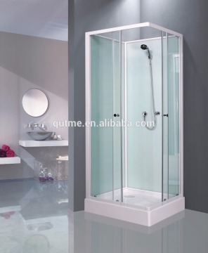 80*80 square cheap 8mm tempered glass shower enclosures