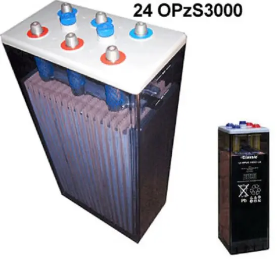 24 OPZS 3000 Tubular Plate Battery