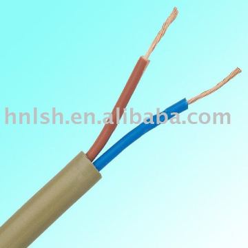 copper conductor PVC insulated 2 core flexible wire