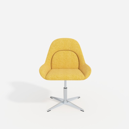 Silla giratoria sin ruedas