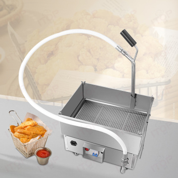 Mobile Oil Filter Cart for Restaurant Kitchens