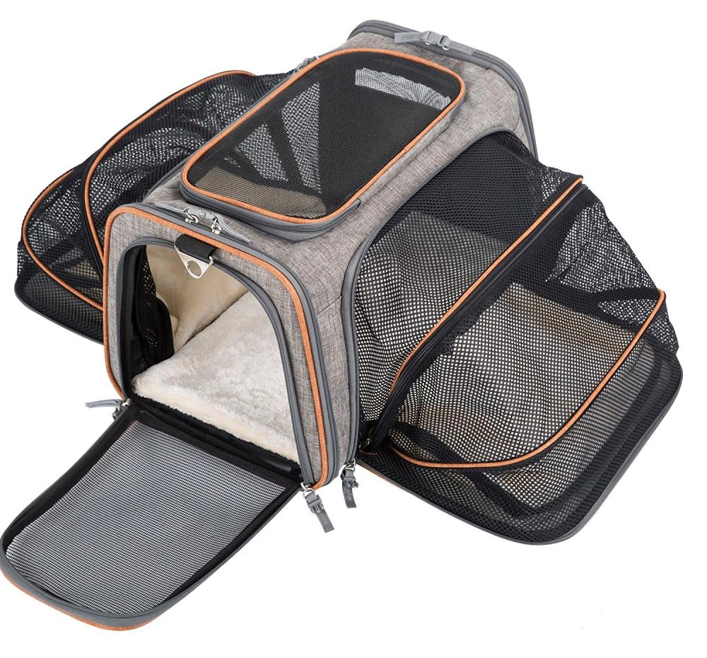Buy Wholesale China Pet Carrier Expandable Soft Sided Dog Travel Carrier  Bag & Pet Carrier Bag at USD 15.4