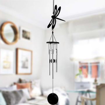 2025 Decorative Wind Chimes with Butterfly and Moon Interior Pendants