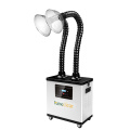 Beauty salon fume extractor for eyelash extension