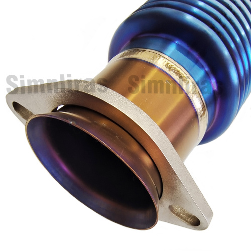 Performance C8 Corvette 3 "Voller Titan -Auspuff Catback Auspuff - Quad -Tipps w