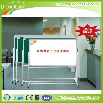 Guangzhou wooden blackboard with stand / blackboard whiteboard