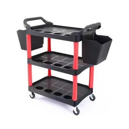 Mobile Car Wash Tool Trolley: Cleaning Carts and Wheels