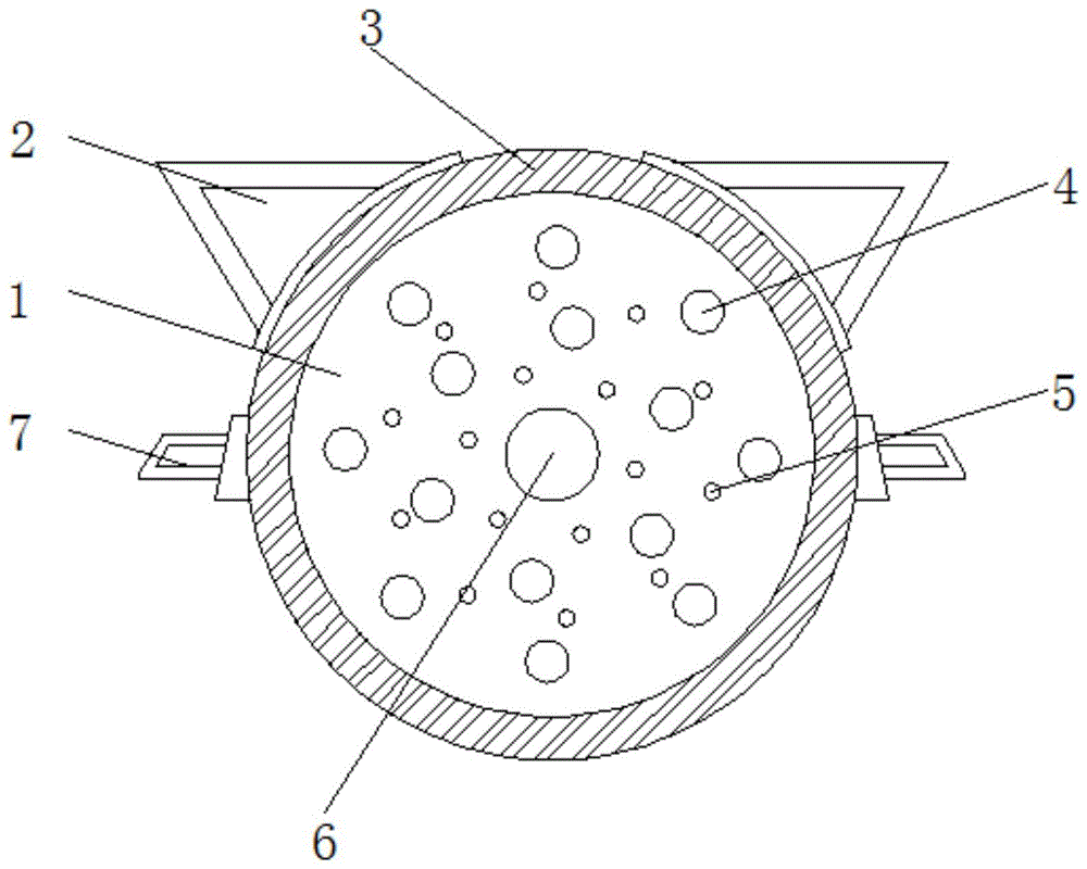 round filter plate