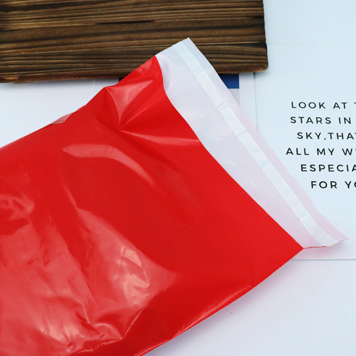 ရောင်စုံ Poly Mailers အစုလိုက်