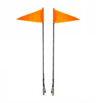 Offroad Antenna with LED Lighted Whip and Flag: Enhancing Safety and Style on Your ATV