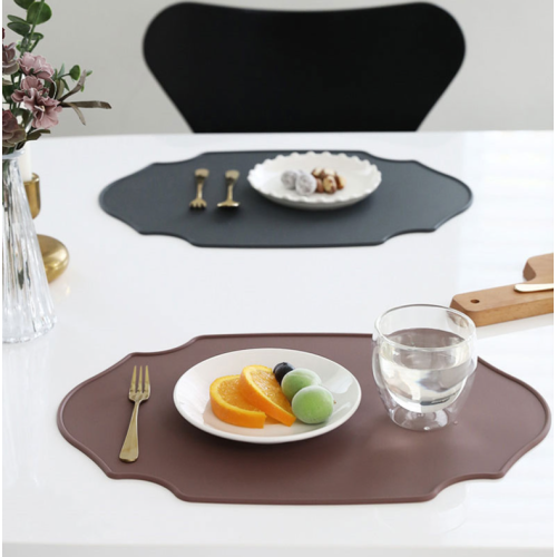 Προσαρμοσμένο Polygon Silicone Placemat Πλυντήριο πιάτων