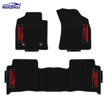 Factory Price Car Mats For TOYOTA 2D Latex Car Floor Mats Fit For TOYOTA INNOVA 2015 GOOD YEAR With LOGO