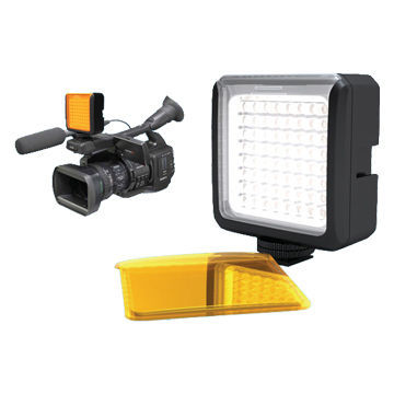 Portable LED Video/Photo Light, Suitable for All Cameras, 4 to 6V DC Voltages