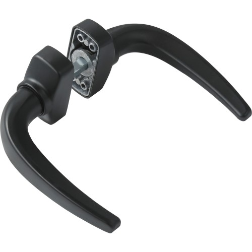 Современная пара алюминиевых дверных рычагов для алюминиевых дверей