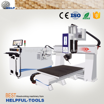 3D 5-axis CNC router machine, CNC engraving/carving machine HF1224SX , Woodworking machine