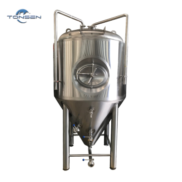 500L Stainless Steel Conical Fermenter Tank for Vinegar Fermentation - Acetator for Sale