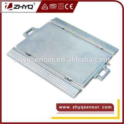 Electronic weighing scale for vehicles