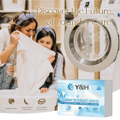 Biodegradable Natural Plant Laundry Detergent Sheet/Strips