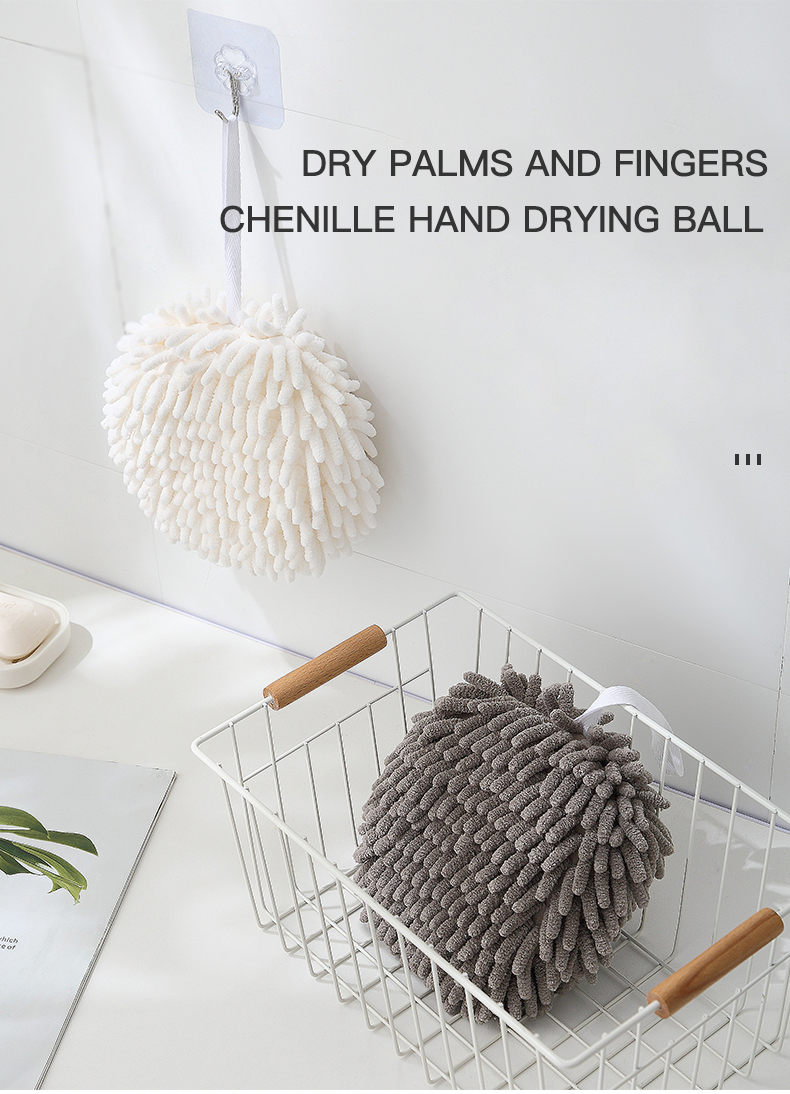 Chenille Hand Towels